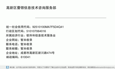 高新區(qū)蕾領(lǐng)信息技術(shù)咨詢服務(wù)部